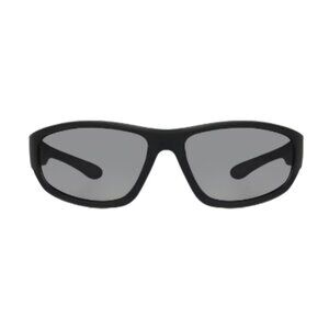 Foster Grant Men's Wrap Sport Sunglasses in Black